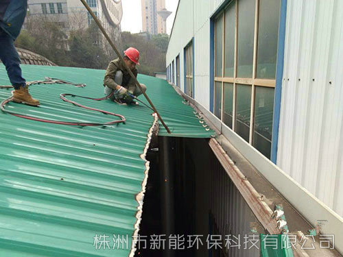 鋼構廠房拆除、回收 (2)